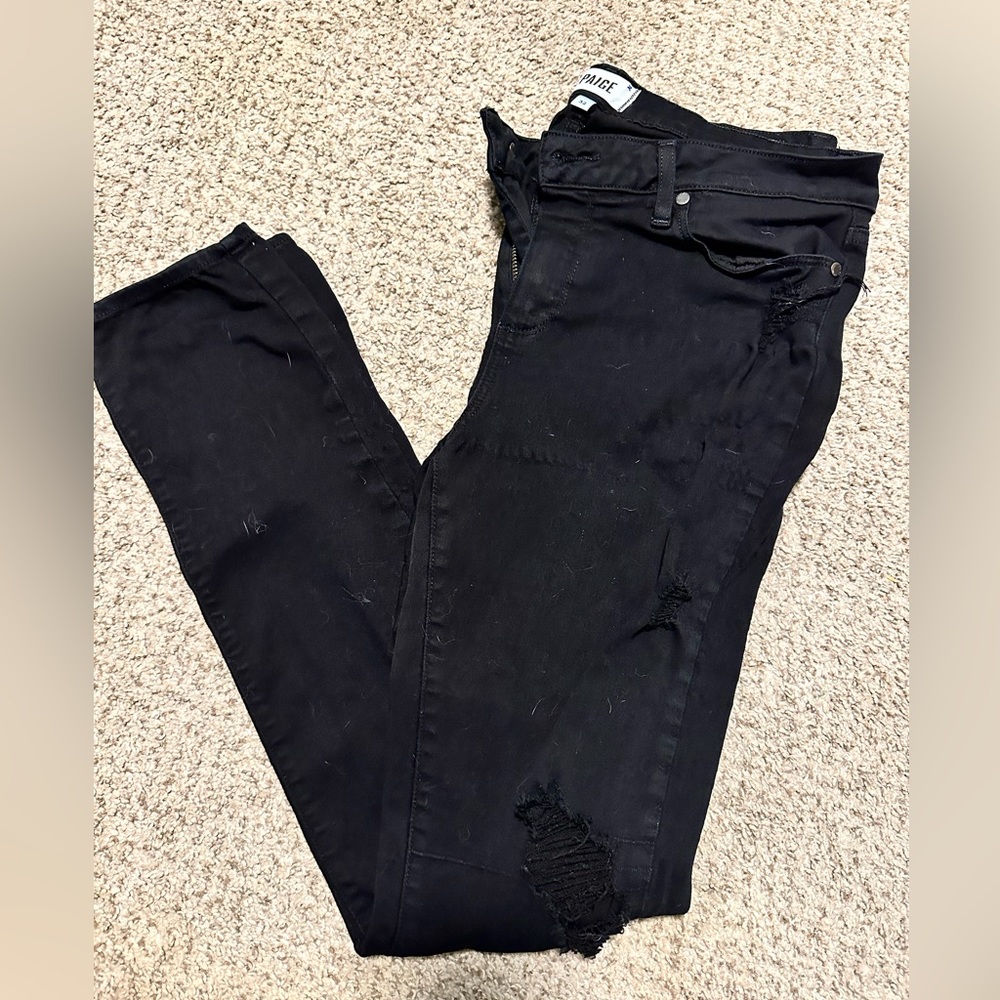 Black jeans Paige brand size 32